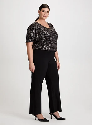 Olivia Pull-On Wide-Leg Pants