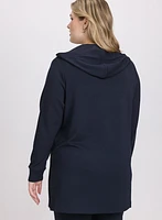 Zip Nylon Trim Top