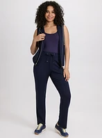 Pull-On Bootcut Pants
