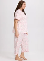 Mixed Animal Print Pyjama Set