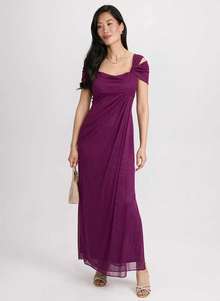Glitter Mesh Dress