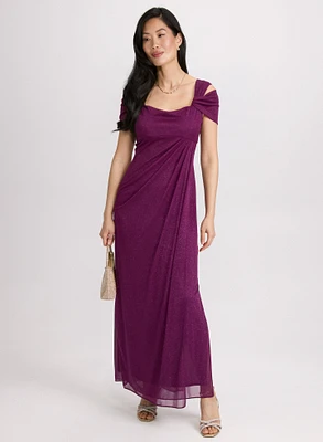 Glitter Mesh Dress