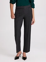 Pantalon Emma à jambe droite – court