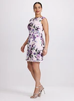 Floral Ruched Dress