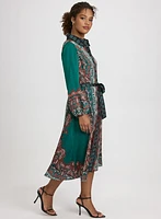 Robe à motif paisley