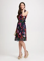 Short Floral Dress