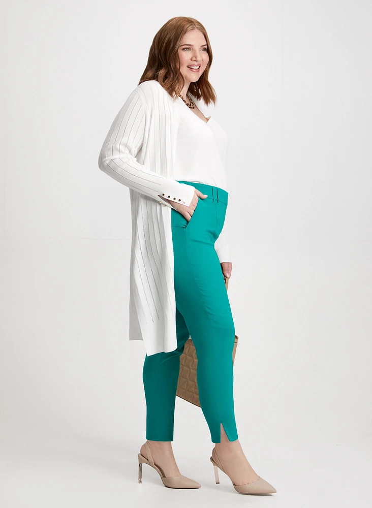 Slim-Leg City Fit Ankle Pants