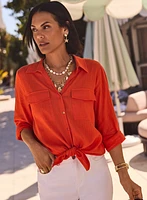 Button-Down Blouse