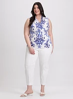 Baroque Print Top