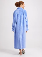 Zip-Front Robe