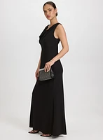 Robe à col bénitier