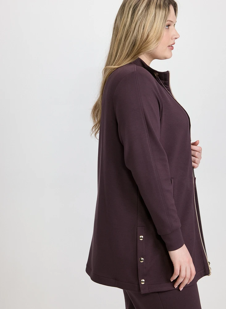 Veste à fermeture éclair