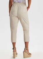 Zipper Detail Capris