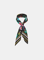 Square Floral Scarf