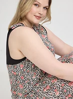 Mixed Print Night Gown