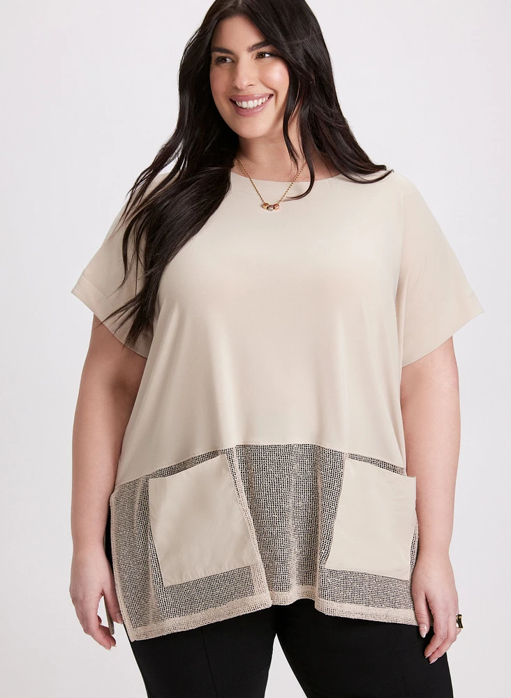 Joseph Ribkoff - Pocket Detail Tunic