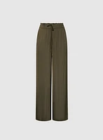 Olivia Satin Wide-Leg Pants
