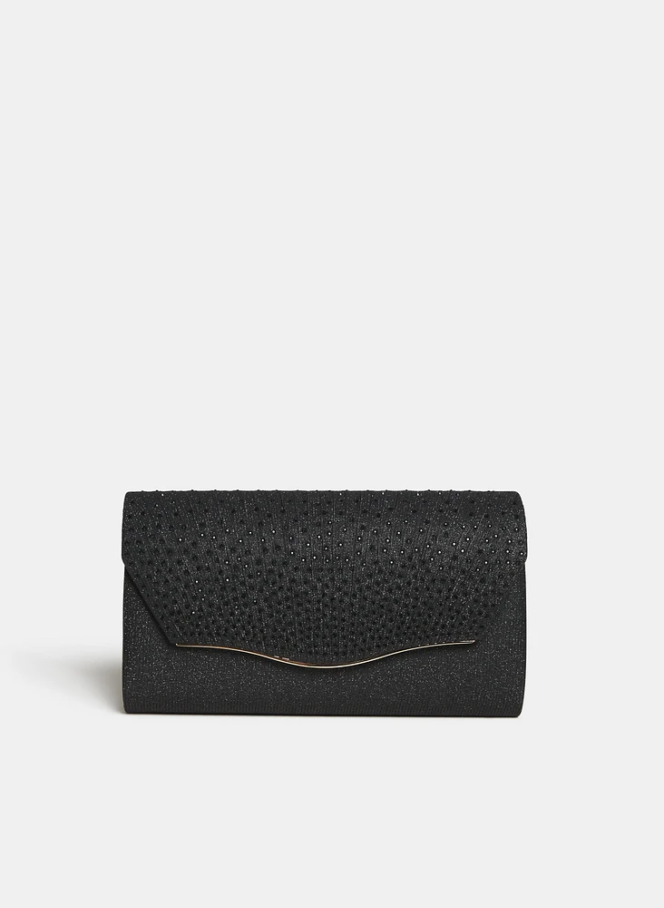 Tonal Stud Embellished Bag