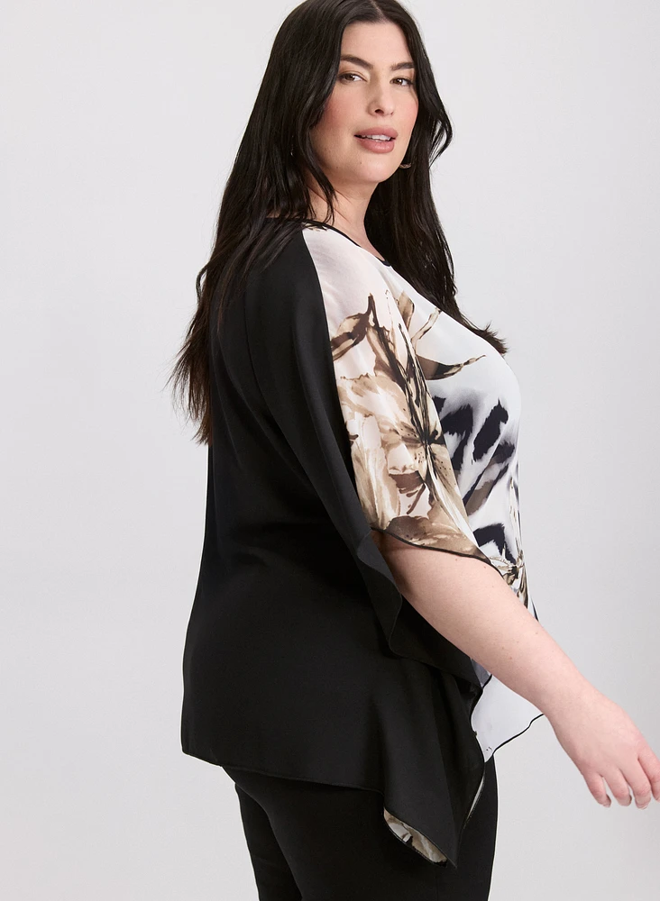 Floral Front Blouse