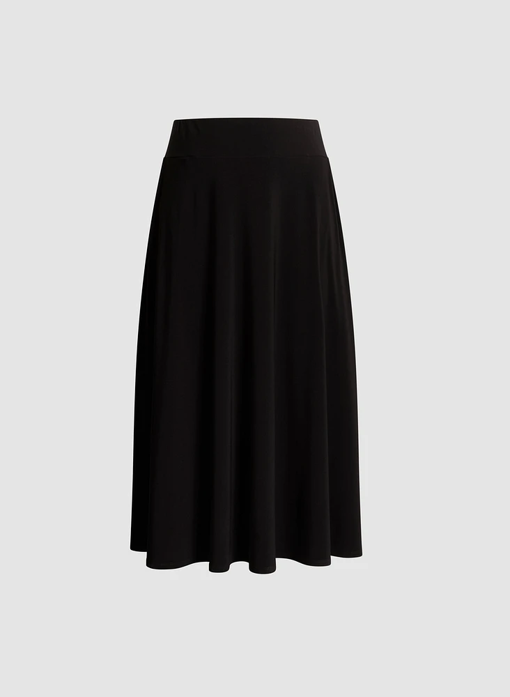 Pull-On Maxi Skirt With Pockets