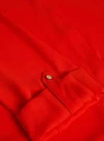 Button-Down Tunic Blouse