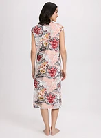 Mixed Print Nightgown