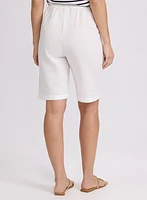 Short bermuda à boutons
