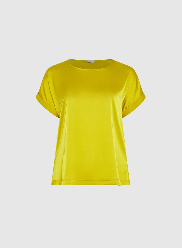 Blouse en satin
