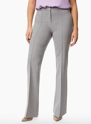 Pantalon coupe cité à jambe semi-évasée
