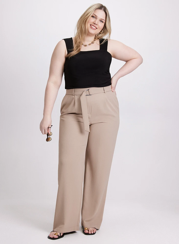 Joseph Ribkoff - Belted Wide-Leg Pants