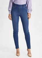 Slim Leg Pull-On Jeans