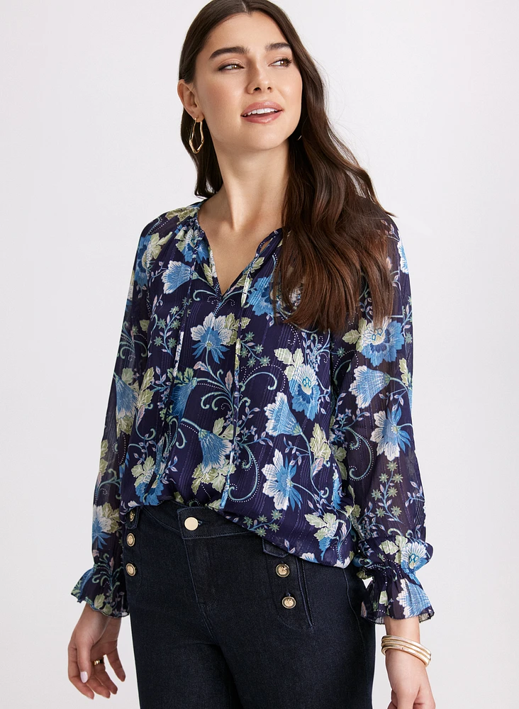 Floral Print Blouse