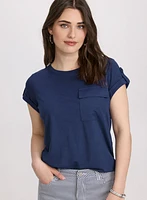 Cuffed Sleeve T-Shirt