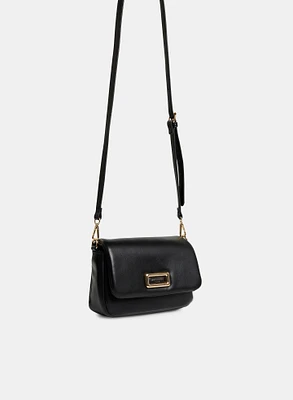 Rectangular Flap Cross-Body Bag