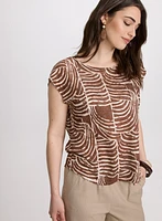 Abstract Print Top