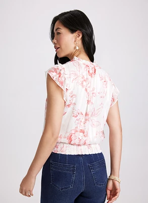 Floral Print Blouse