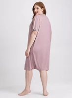 Dot Print Nightgown