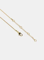 Oval Layer Pendant Necklace