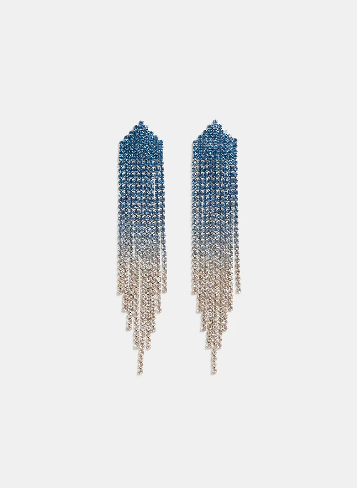 Gradient Crystal Earrings