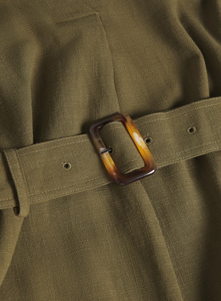 Robe poches cargo à ceinture