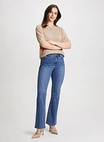 Pull ras-du-cou en tricot