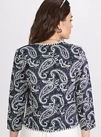 Paisley Embroidered Jacket