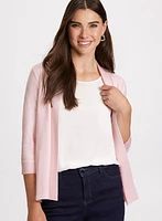Cardigan en tricot pointelle