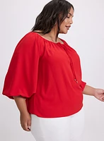 Joseph Ribkoff - Balloon Sleeve Blouse