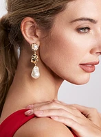 Tiered Pearl Earrings