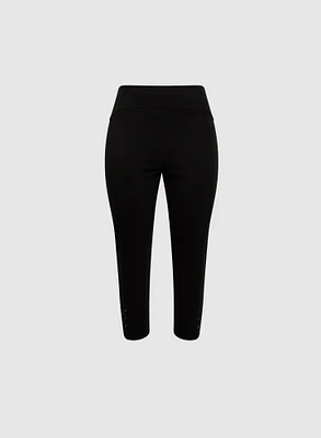 Pantalon Sofia à jambe étroite – court