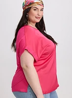 Blouse en satin