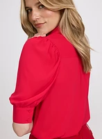 Blouse à manches ballon