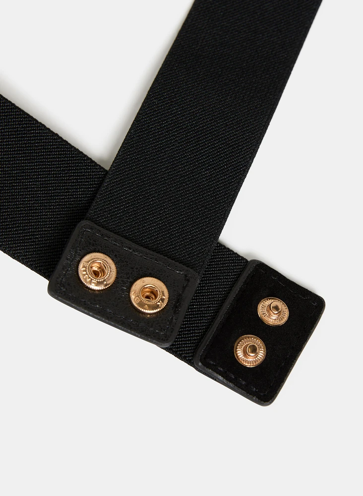 Ceinture élastique à cristaux