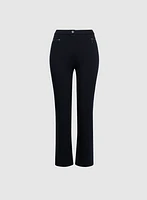 Pantalon Mia à jambe droite – court